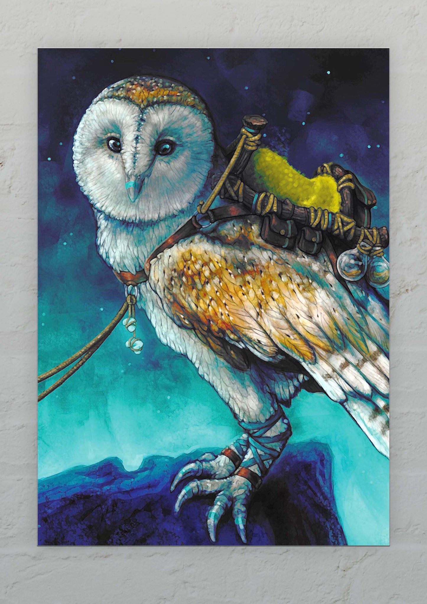 Adventure Bird Owl - Postcard A6