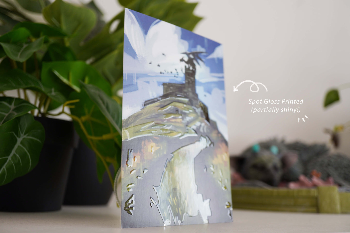 Landscape Castle - Postcard A6