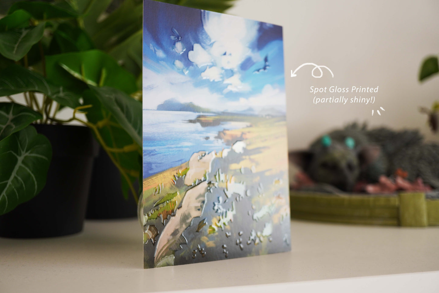 Landscape Cliff - Postcard A6