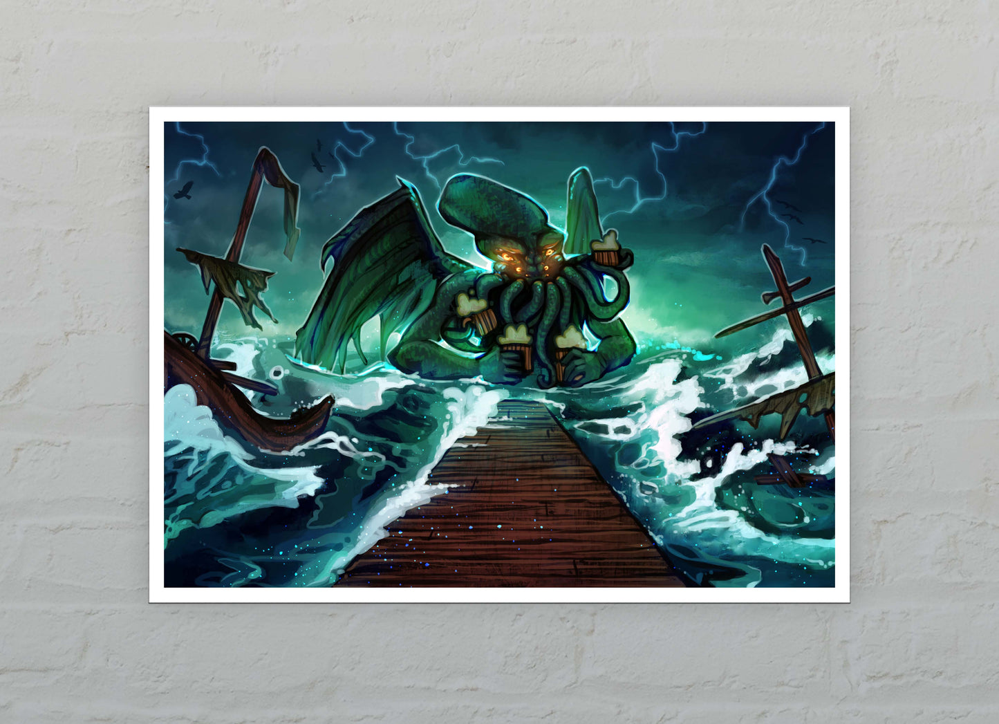 Magical Friends Cthulhu - Postcard A6