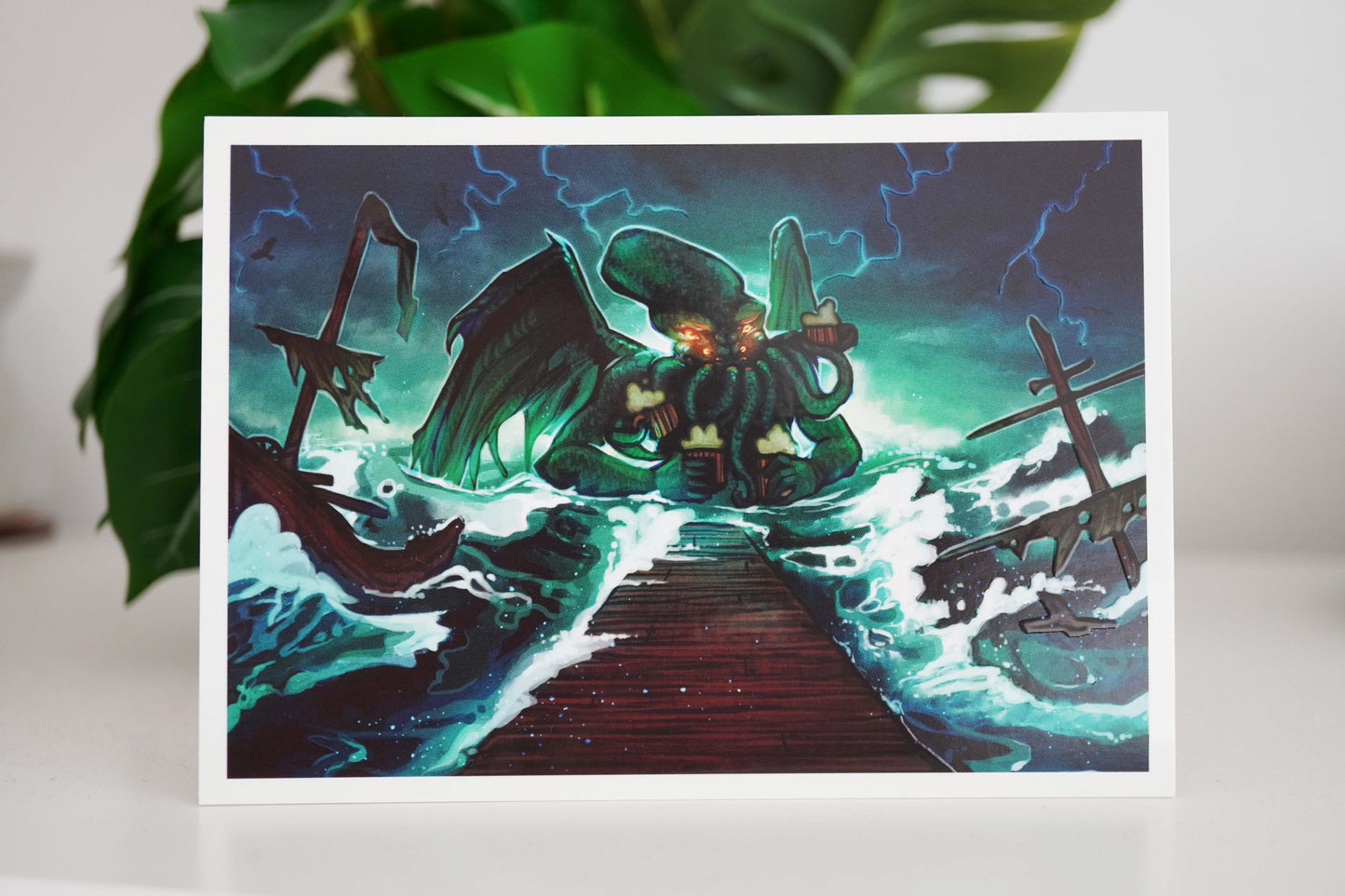 Magical Friends Cthulhu - Postcard A6