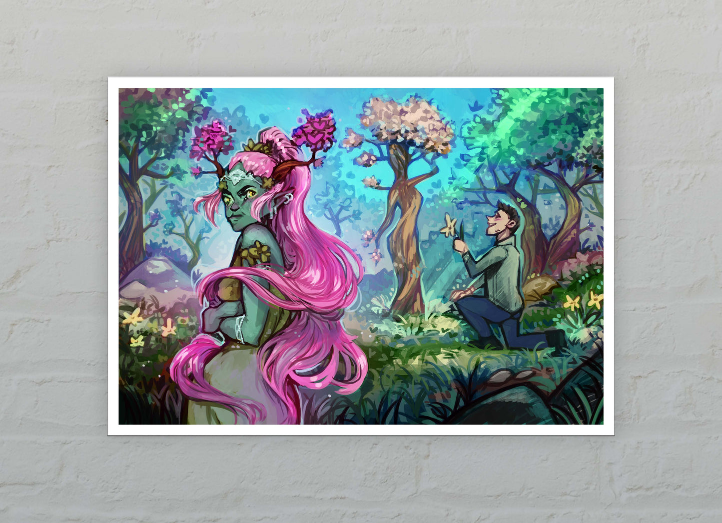 Magical Friends Dryad - Postcard A6