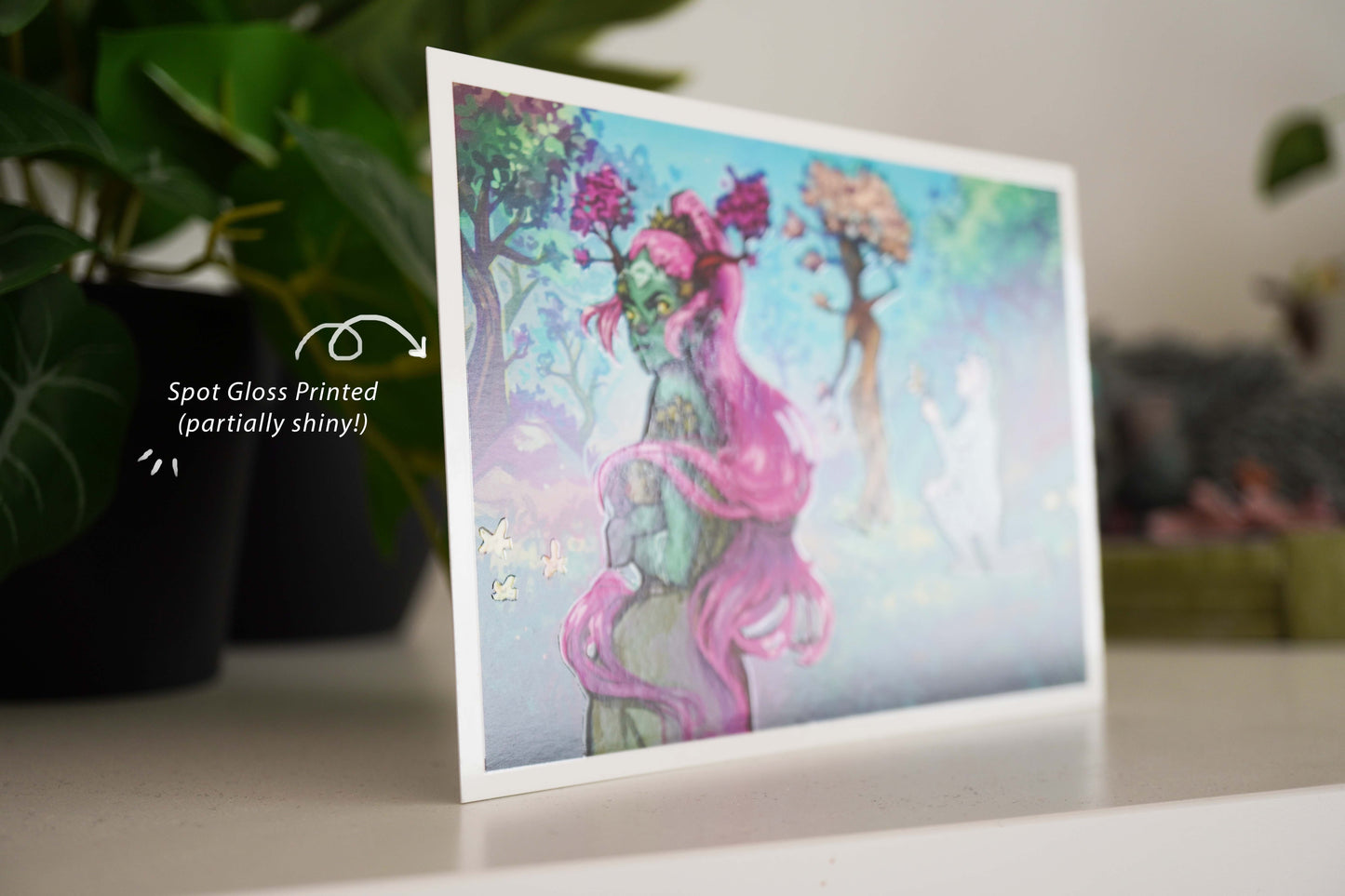 Magical Friends Dryad - Postcard A6