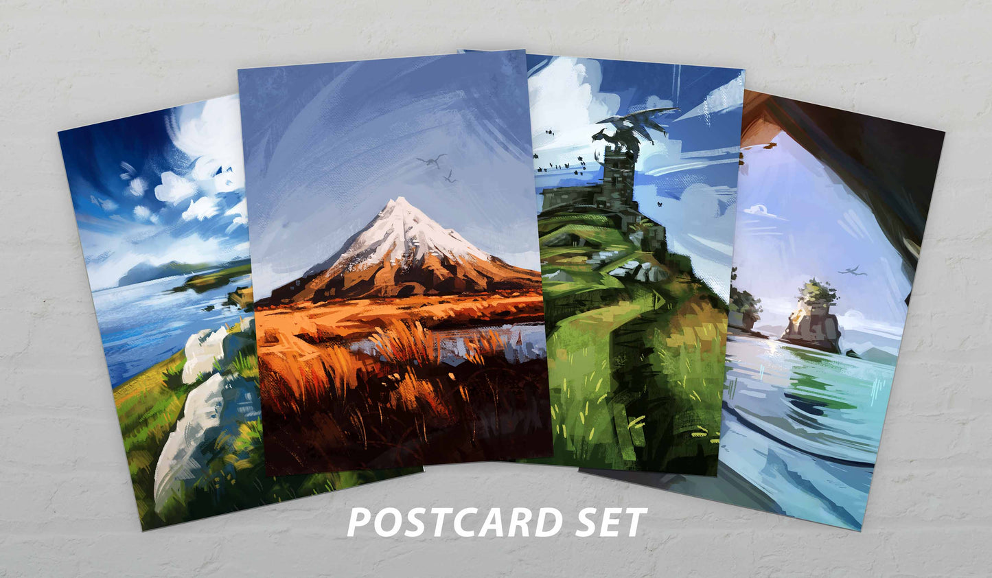 Landscape Cavern - Postcard A6