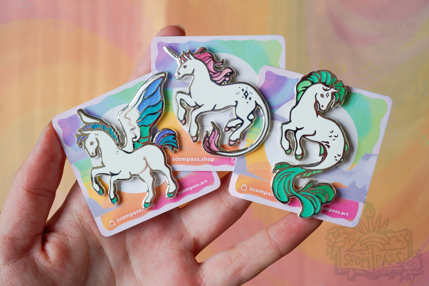 Horse Lovers - Enamel Pin Set