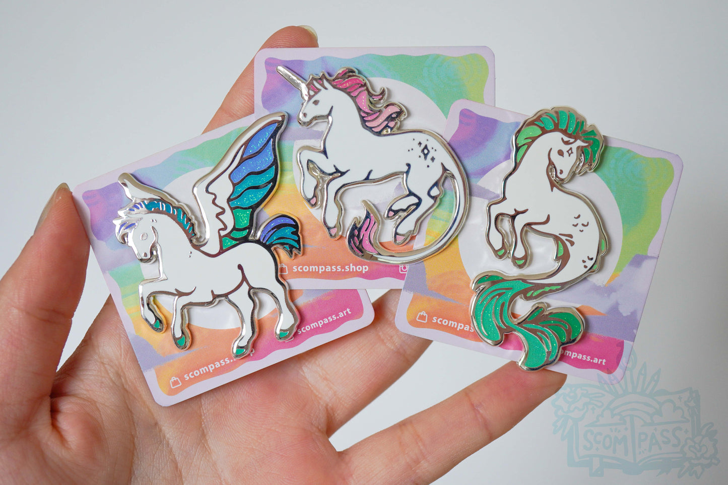 Horse Lovers - Enamel Pin Set