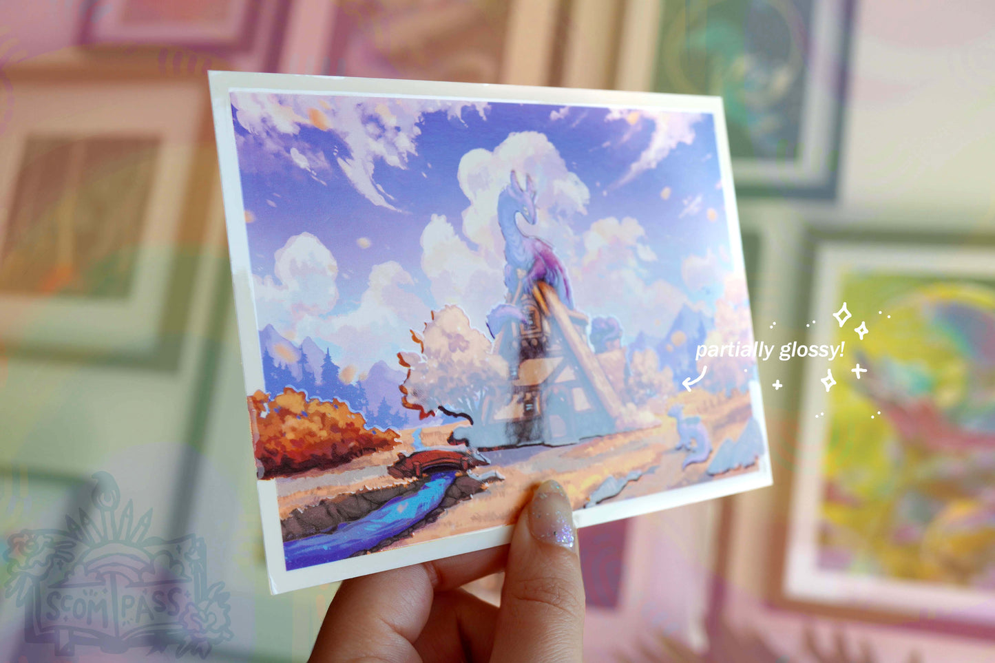 Drake's Home - Postcard A6
