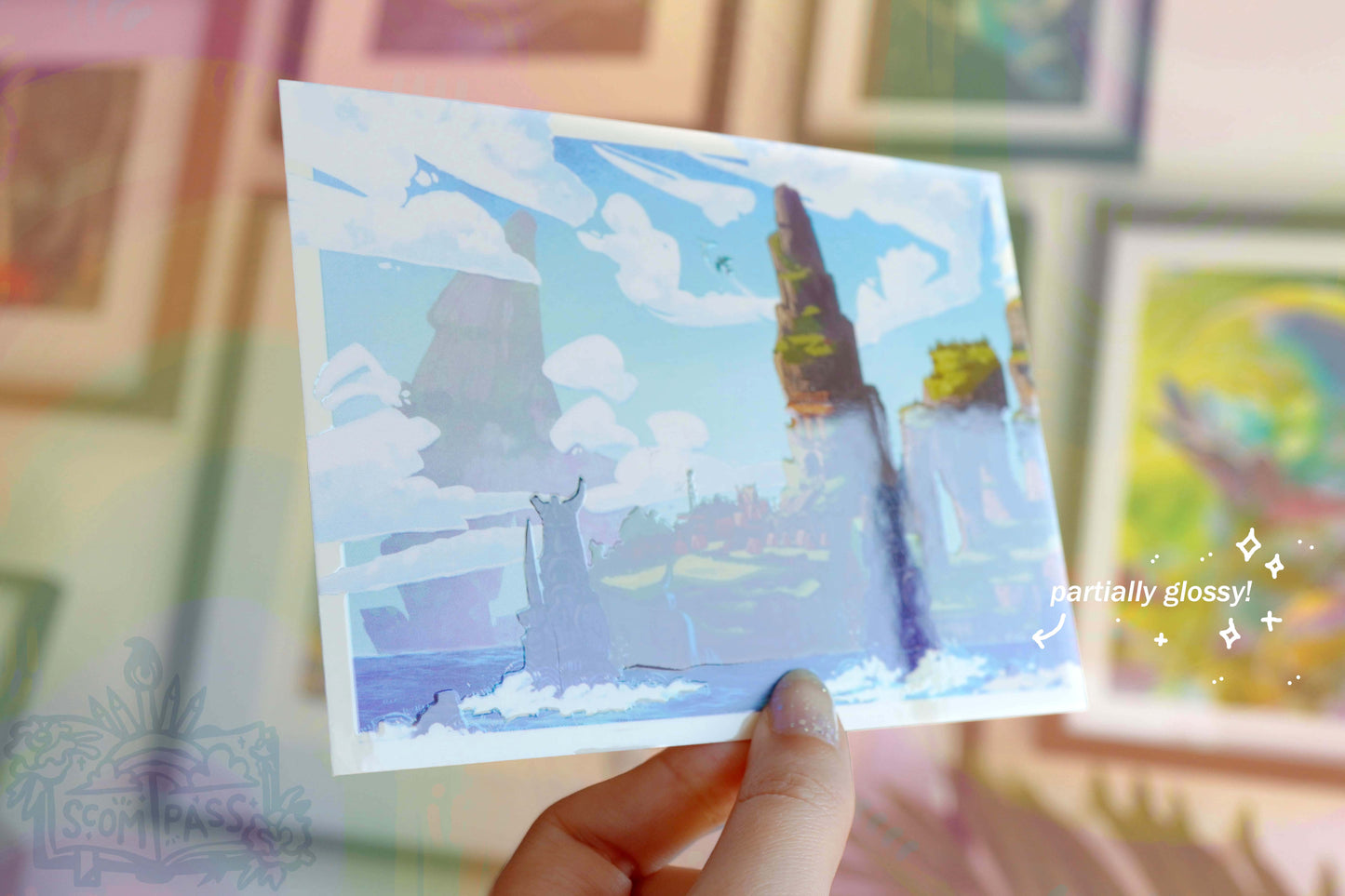 Dragon Island - Postcard A6