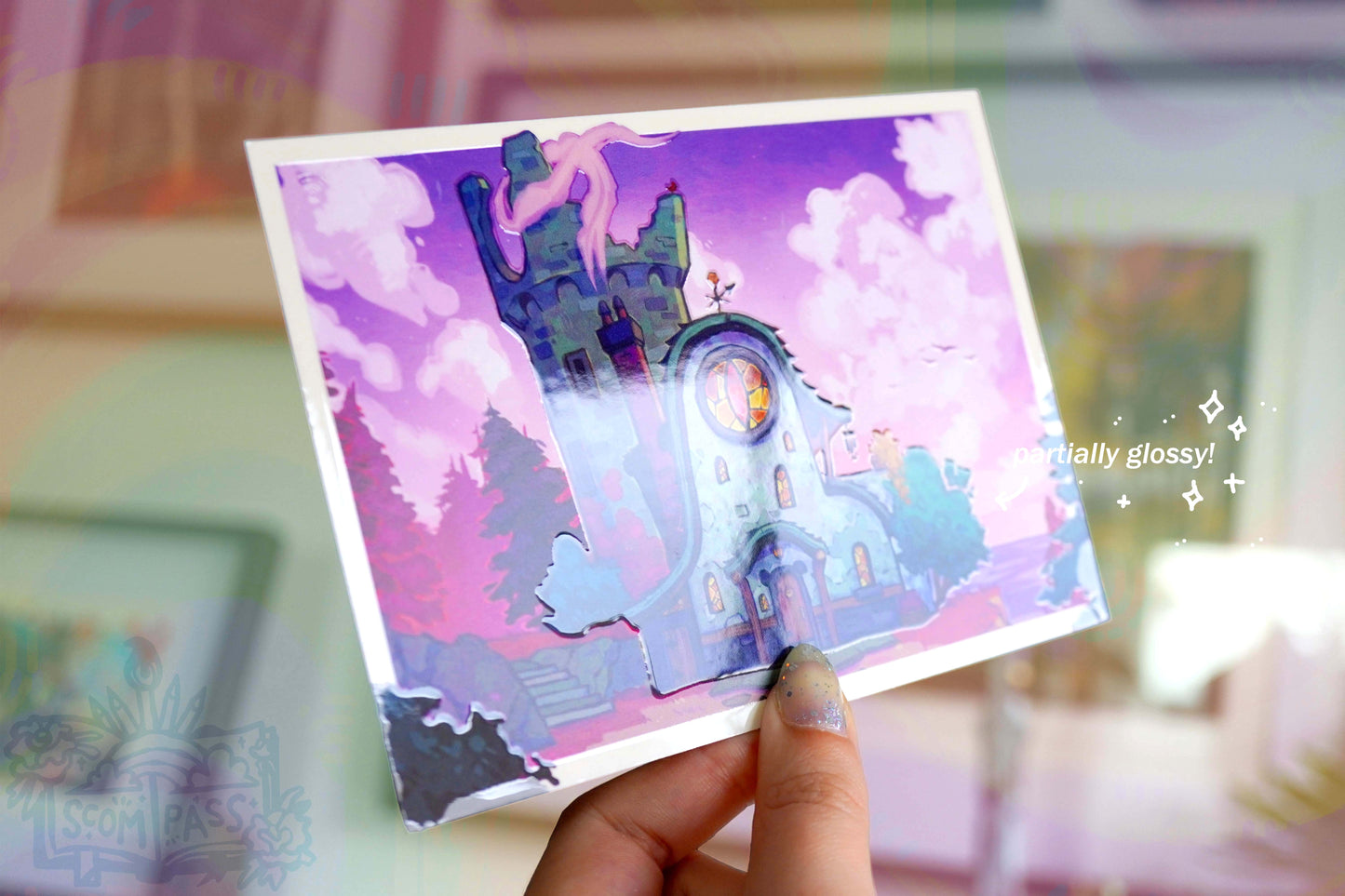 House with Owls - Postcard A6