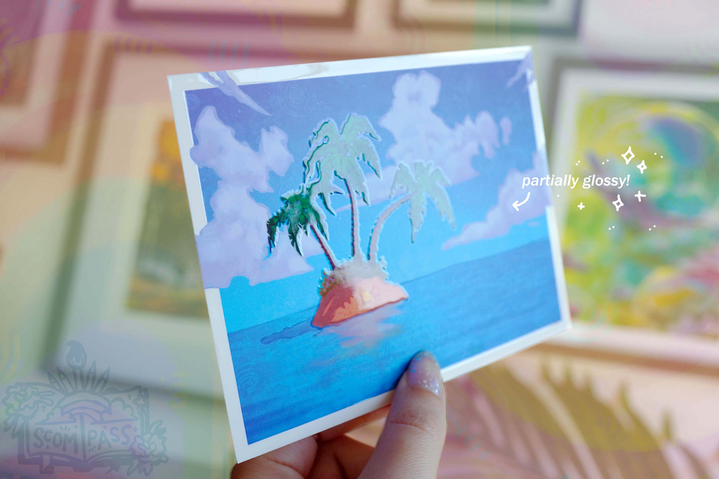 Familiar Island - Postcard A6