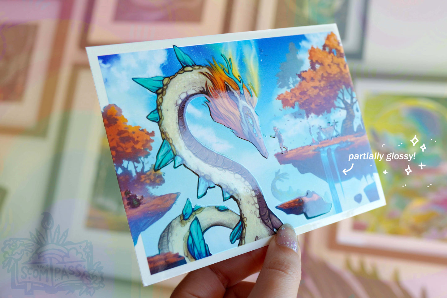 Dragon Tears - Postcard A6