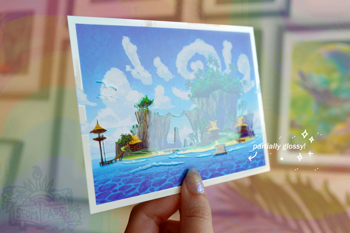 Outset Isle - Postcard A6