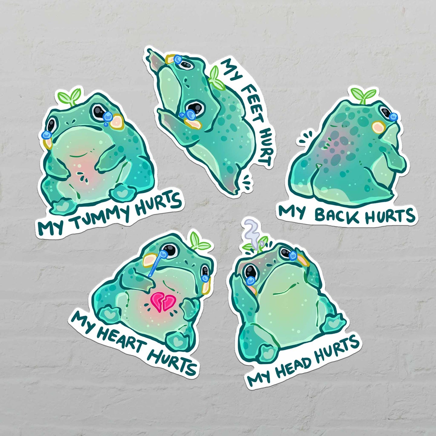 Everything Hurts - Stickerset