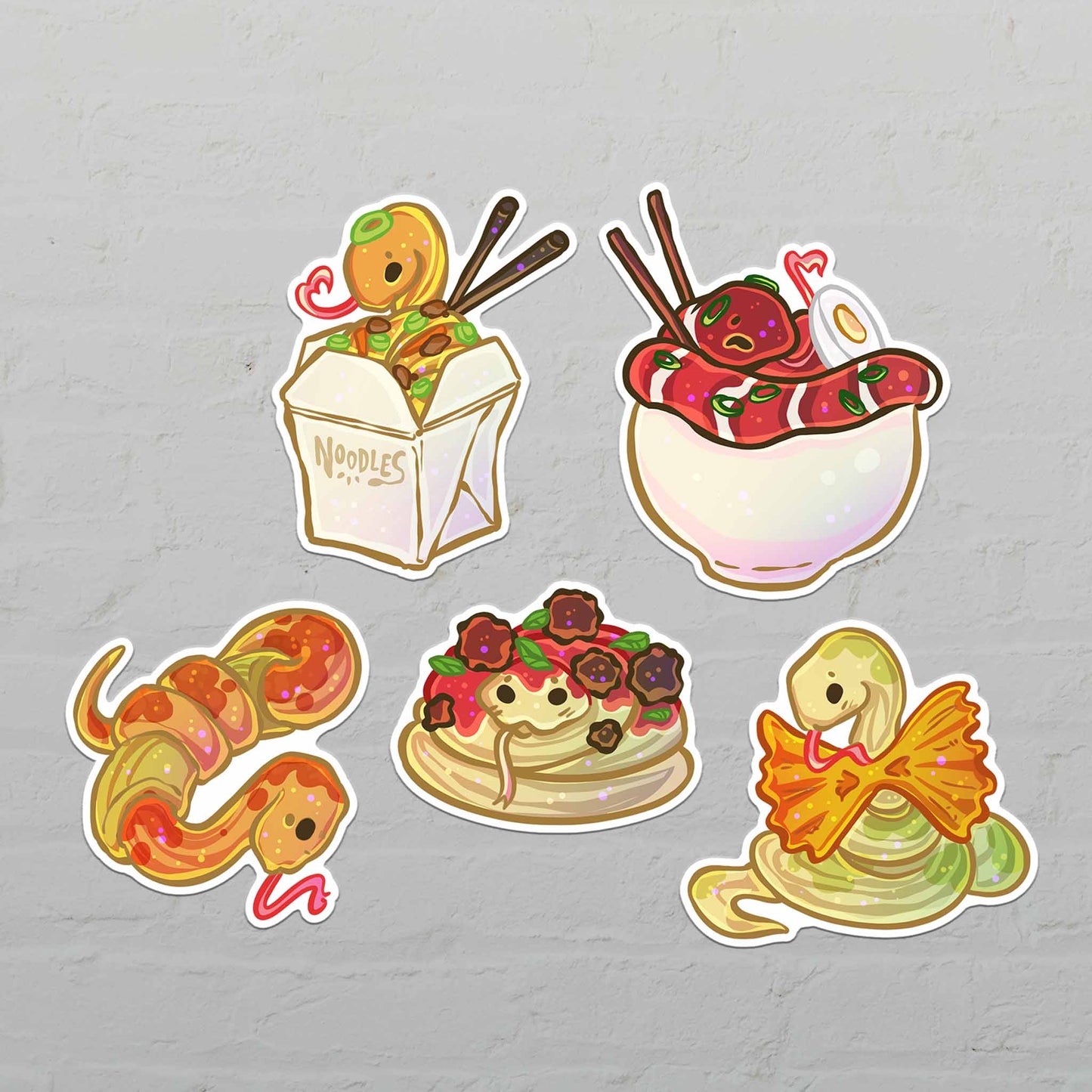 Danger Noodles - Stickerset