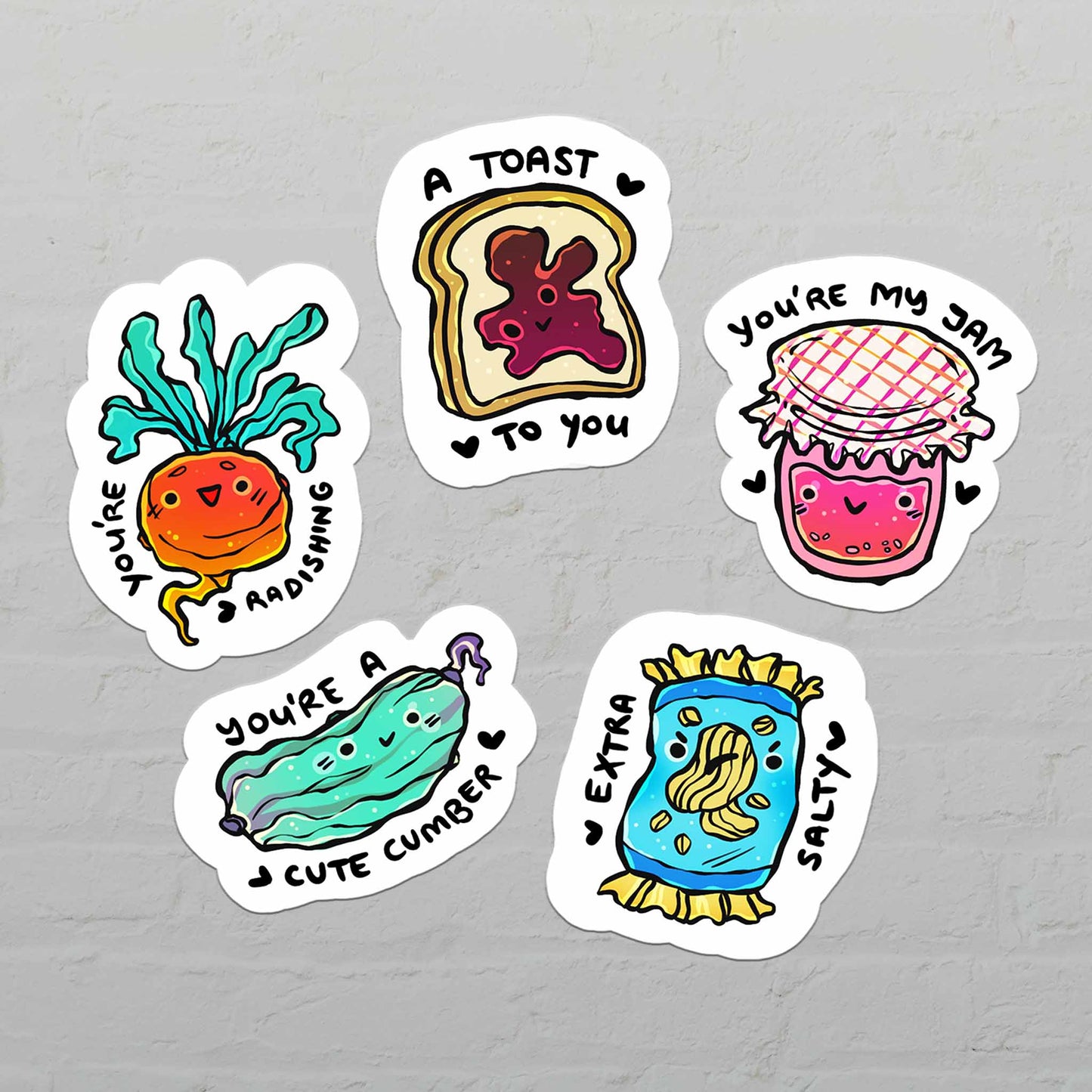 Legit Snacks - Stickerset