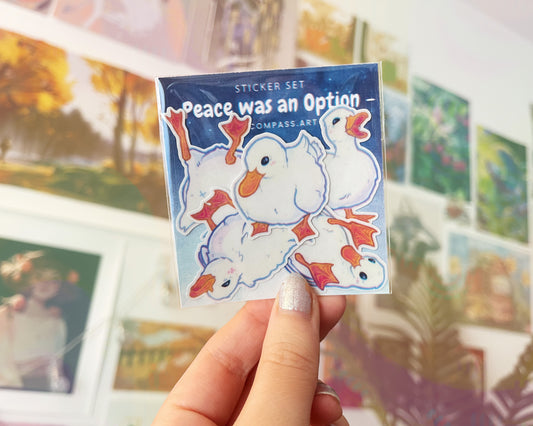 Peace was an Option - Stickerset