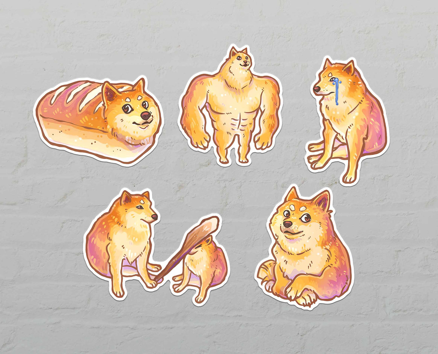 Can I pet that Dawg - Stickerset