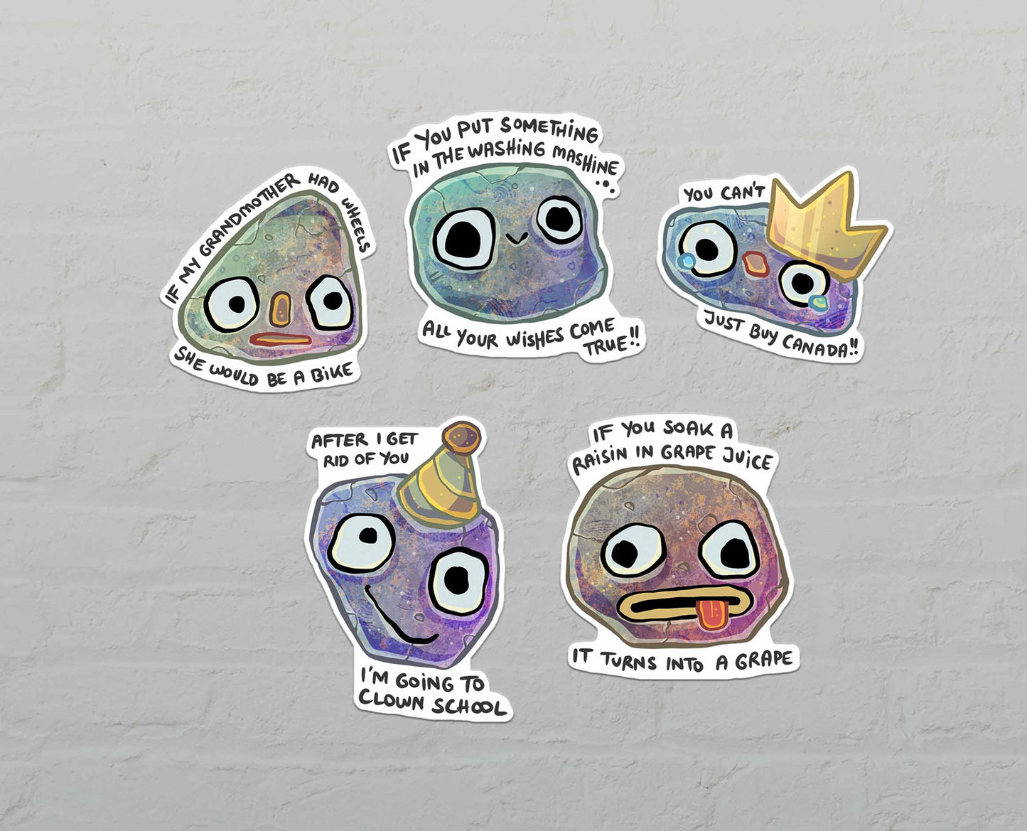 Rock Facts - Stickerset