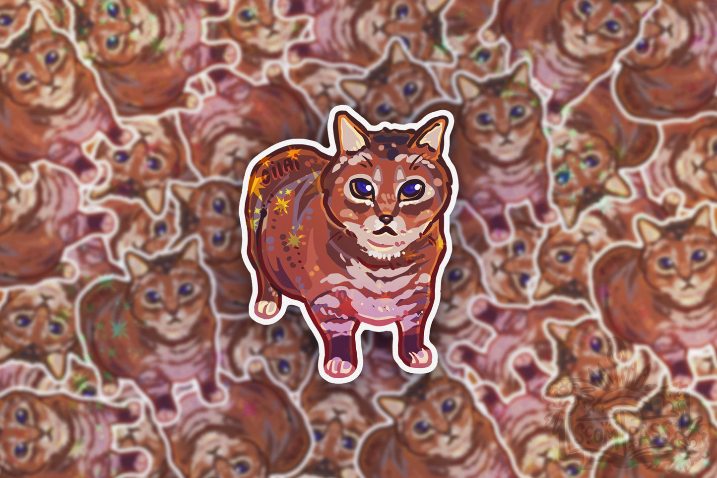 OiiAi - Big Glitter Sticker