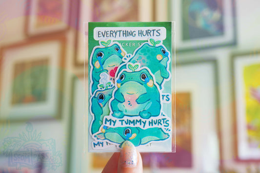 Everything Hurts - Stickerset