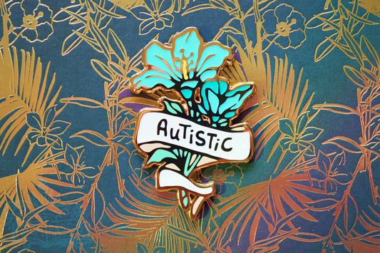 Autistic (Flower) - Enamel Pin
