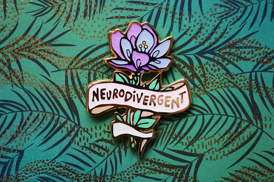 Neurodivergent (Flower) - Enamel Pin