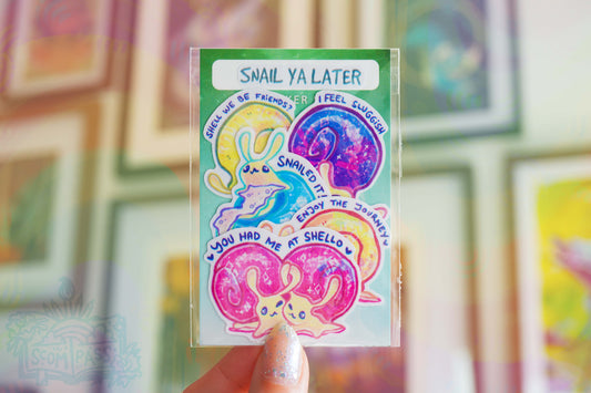 Snail Ya Later - Stickerset