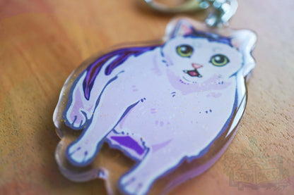Huh Cat - Acrylic Charm