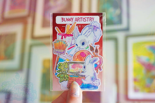 Bunny Artistry - Stickerset