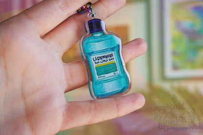Listenhere - Acrylic Charm