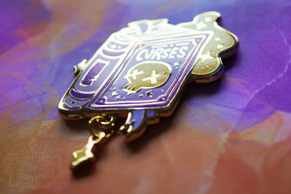 Curses (Magical Books) - Enamel Pin