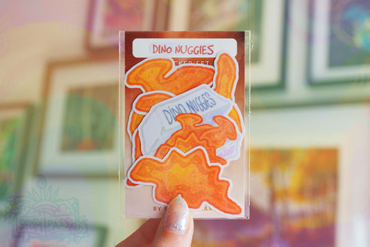 Dino Nuggies - Stickerset
