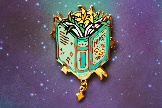 Herbs (Magical Books) - Enamel Pin