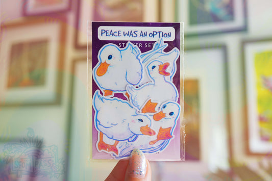 Peace was an Option - Stickerset
