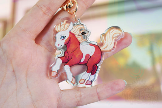 Rain - Acrylic Charm