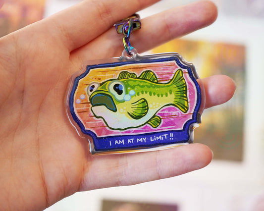 Fish at Limit - Acrylic Charm