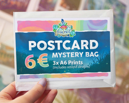 Postcard Mystery Bag