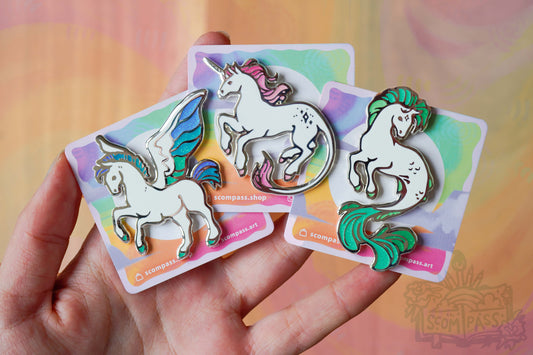 Horse Lovers - Enamel Pin Set