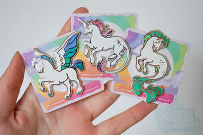 Horse Lovers - Enamel Pin Set