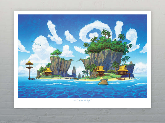 Outset Island - Art Print