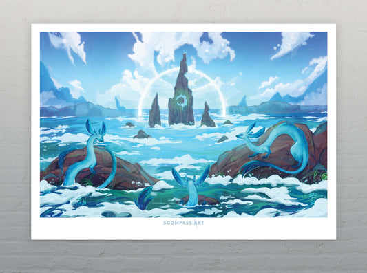 Water Portal - Art Print
