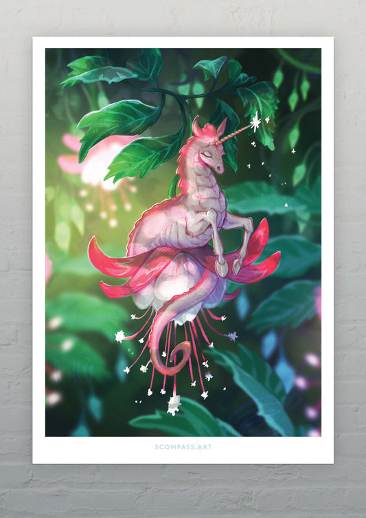Flower Kelpie - Art Print