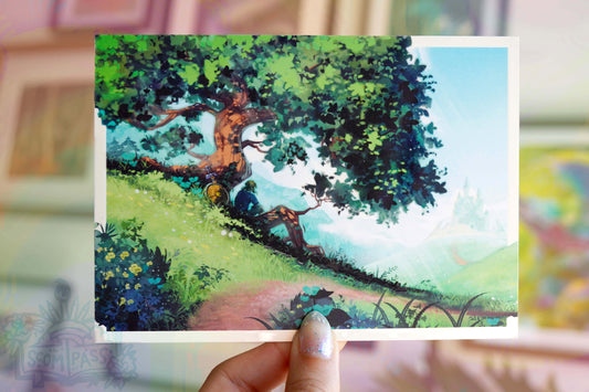 Breathtaking View - Postcard A6