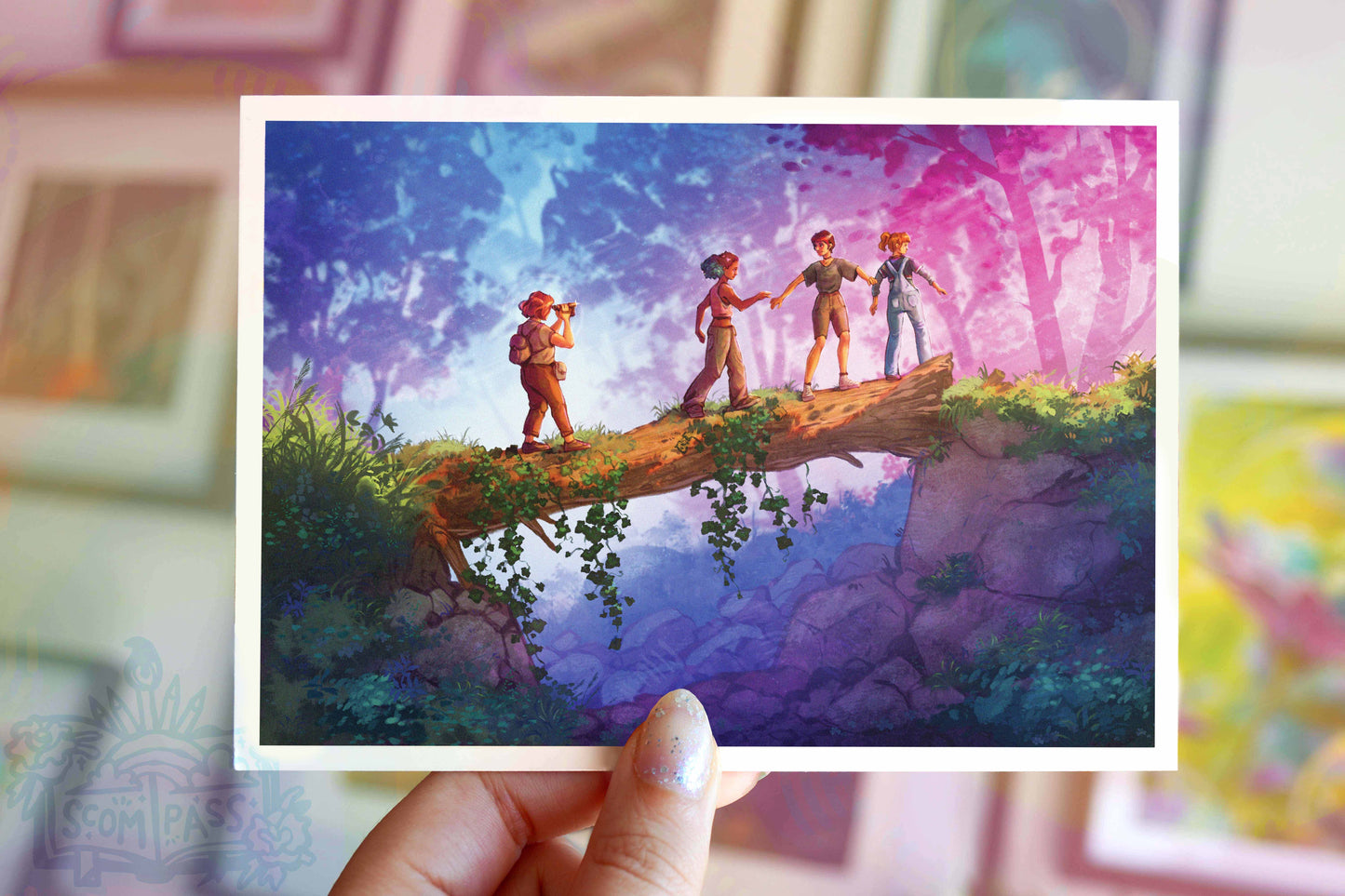 Blooming Forest - Postcard A6