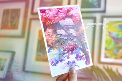 Cat Tree - Postcard A6
