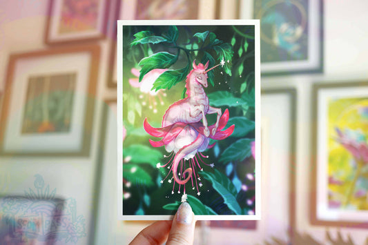 Flower Kelpie - Postcard A6