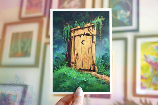 Poop House - Postcard A6