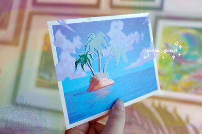 Familiar Island - Postcard A6