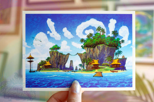 Outset Isle - Postcard A6