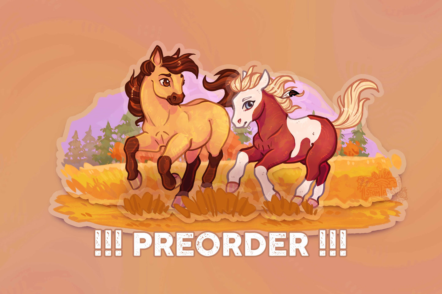 !! PREORDER !! Running Free - Standee